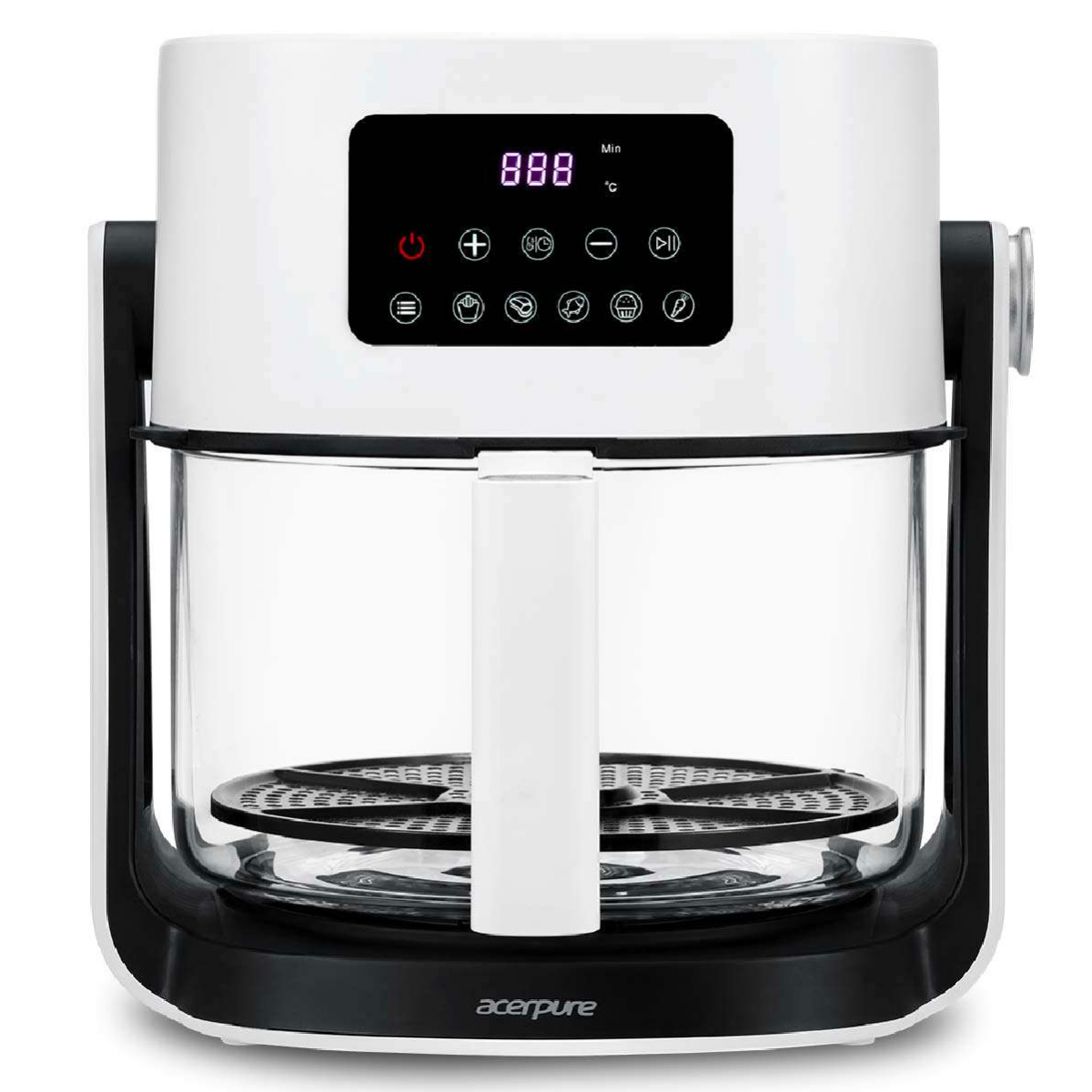 Acer KF754-7AB Acerpure Chef 二合一翻轉空氣炸鍋 (岩鹽白)